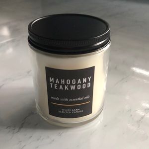 New Mahogany Teakwood Candle